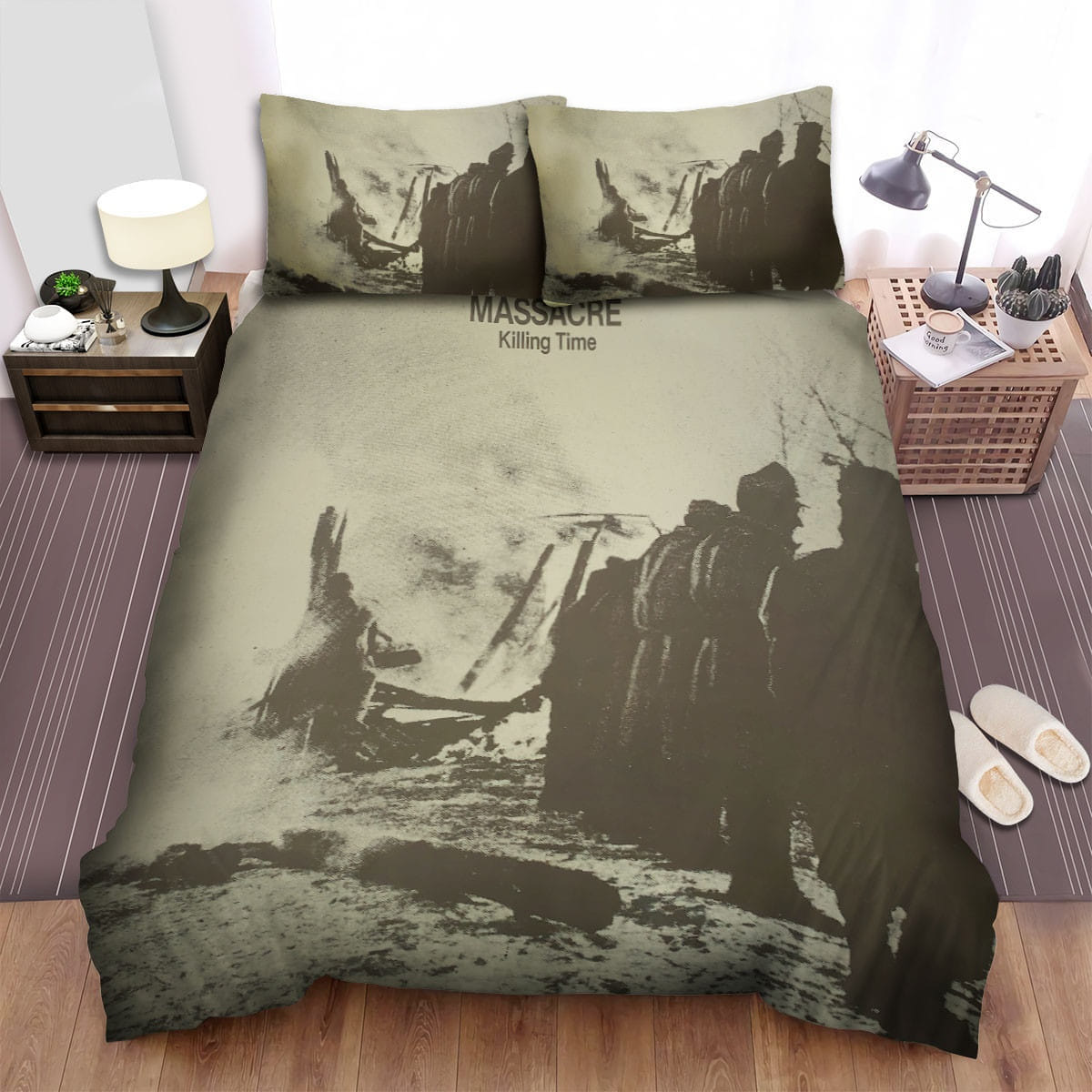 Killing Time Massacre Bedding Sets Duvet Cover, Flatsheet, Pillowcase For Your Lover
