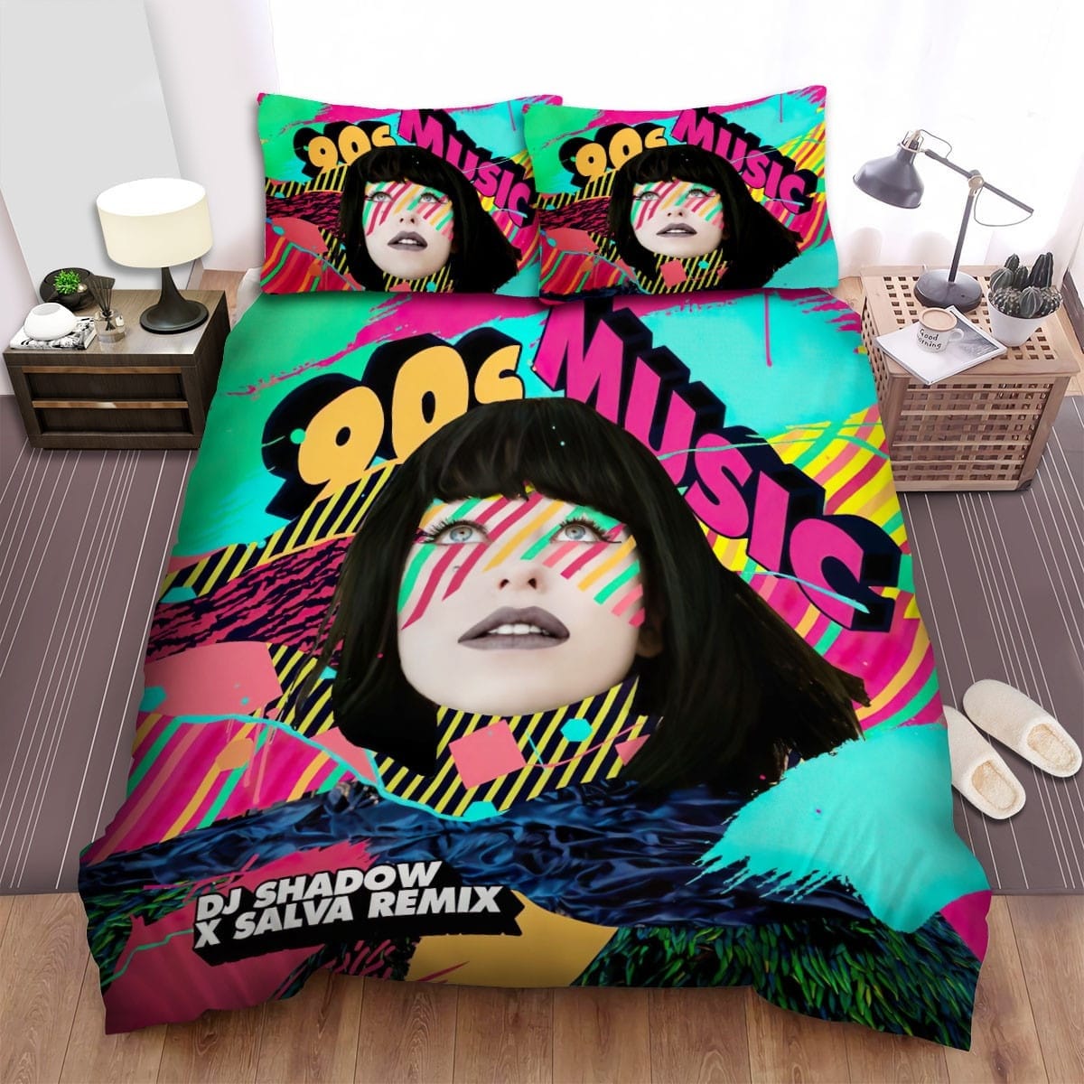Kimbra 90s Music Remix Bedding Sets, Flatsheet Gift For Wife, Husband, Besties