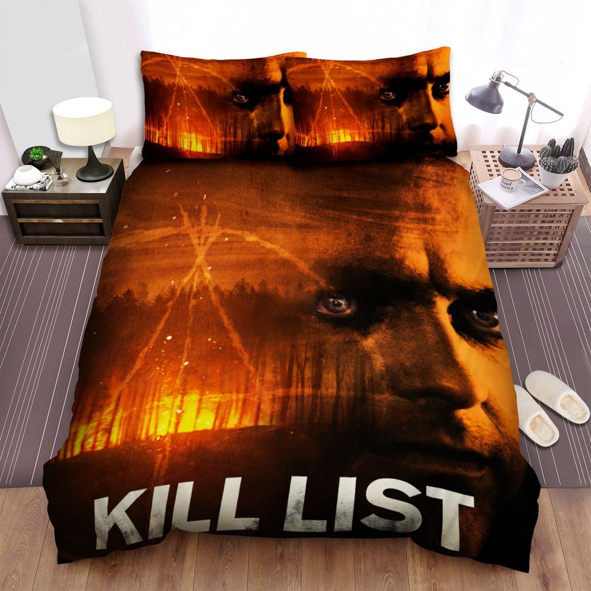 Kill List Movie Poster Bedding Set, Gift For Christmas, Birthday, Thanksgiving