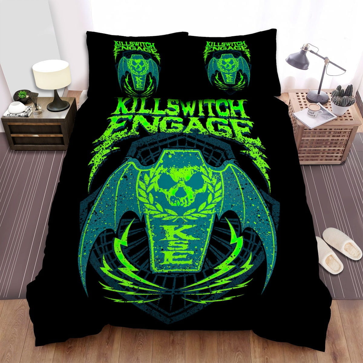 Killswitch Engage Art 3 Bedding Sets Duvet Cover, Flatsheet, Pillowcase For Your Lover
