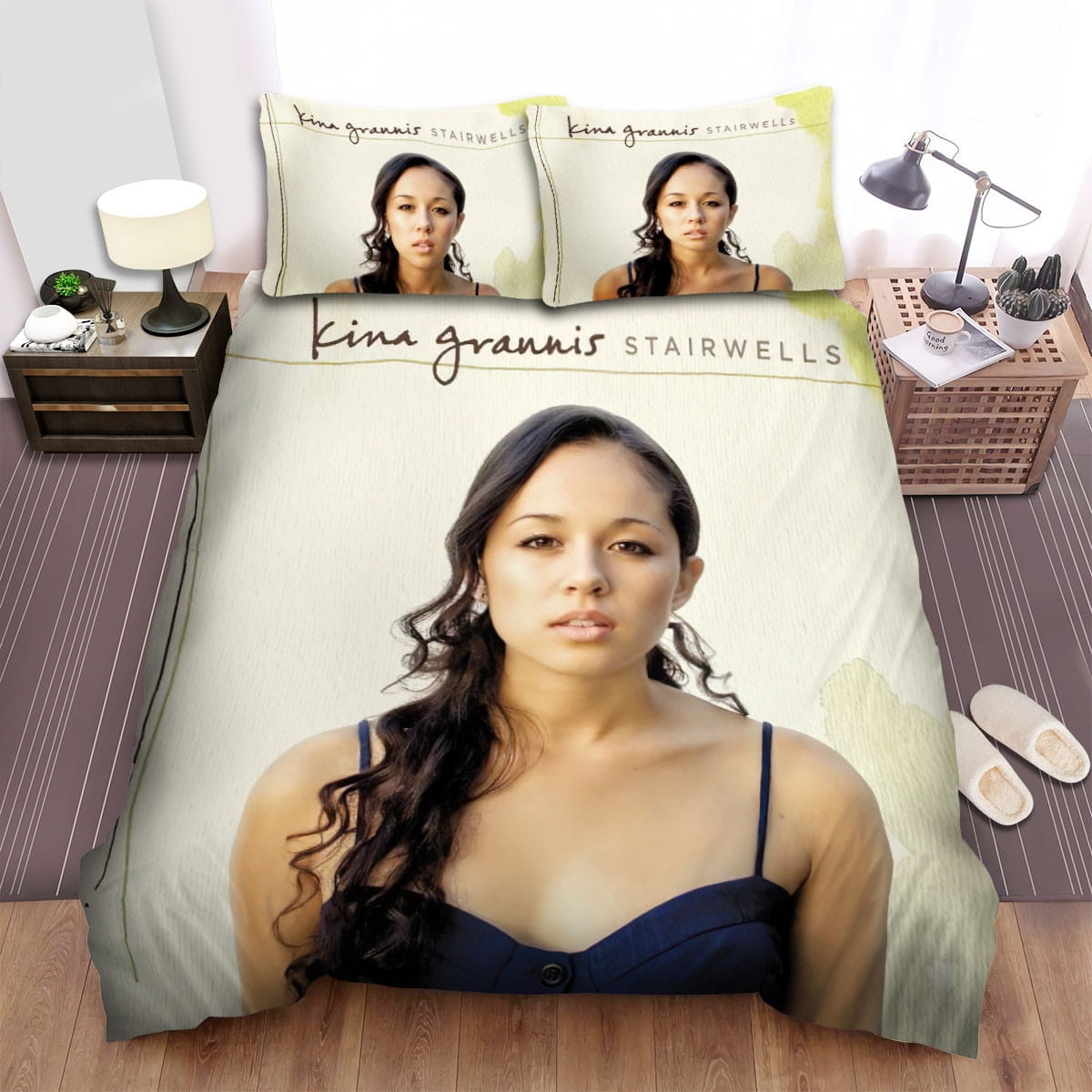 Kina Grannis Stairwells Bedding Sets, Flatsheet Gift For Wife, Husband, Besties