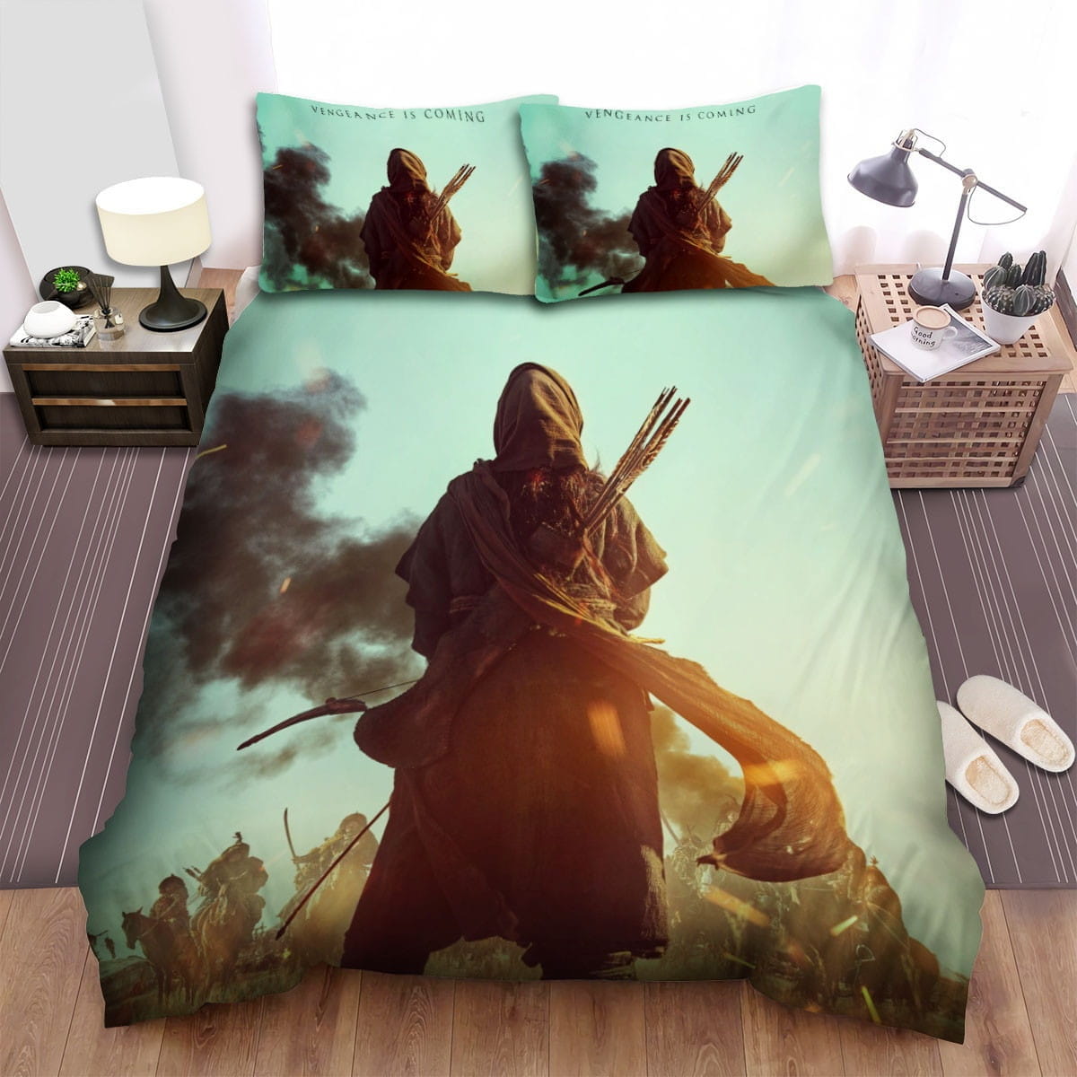 Kingdom Poster Decorative Bedding Sets with Duvet Cover, Flatsheet, Pillowcases