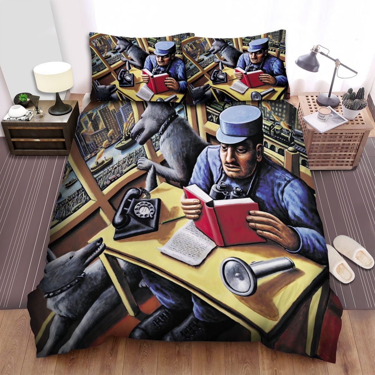 King Crimson Security Bedding Set, Gift For Christmas, Birthday, Thanksgiving