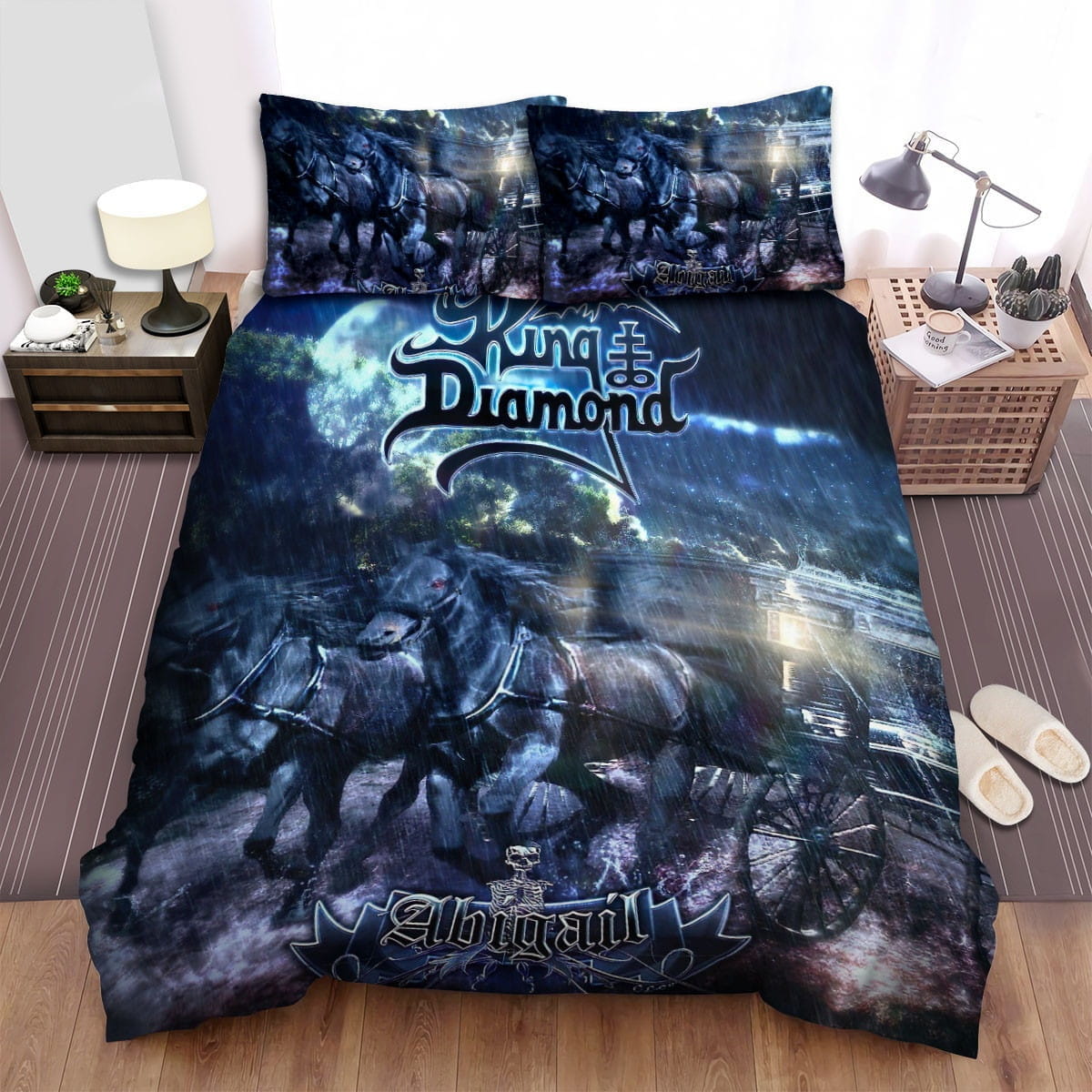 King Diamond Album Abigail Bedding Set, Gift For Christmas, Birthday, Thanksgiving