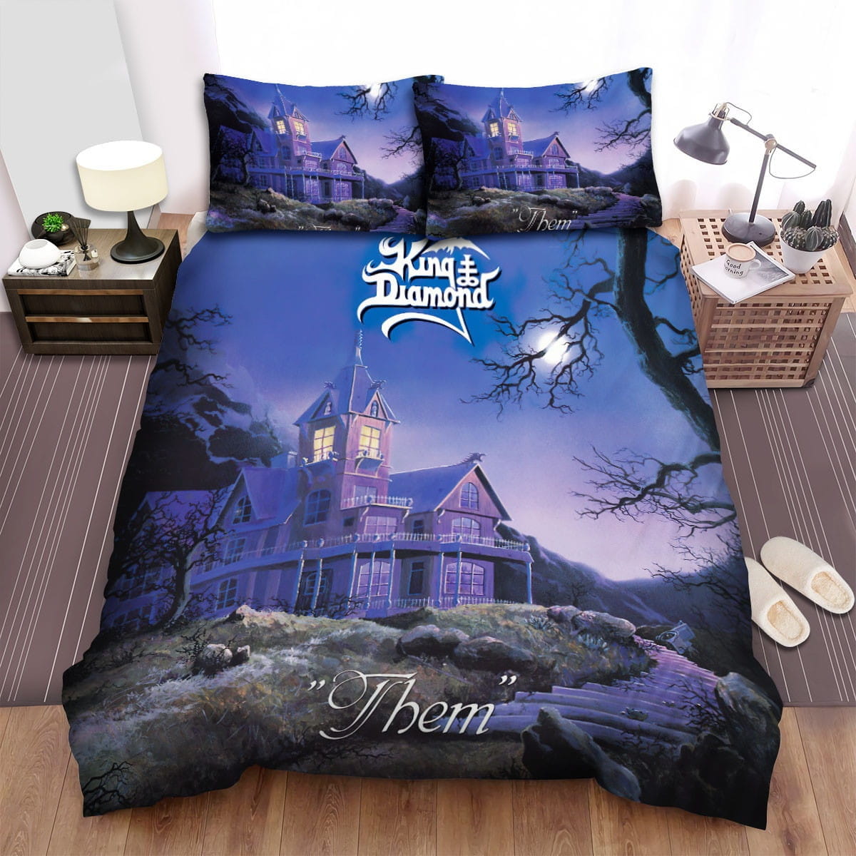 King Diamond Them Bedding Sets Duvet Cover, Flatsheet, Pillowcase For Your Lover