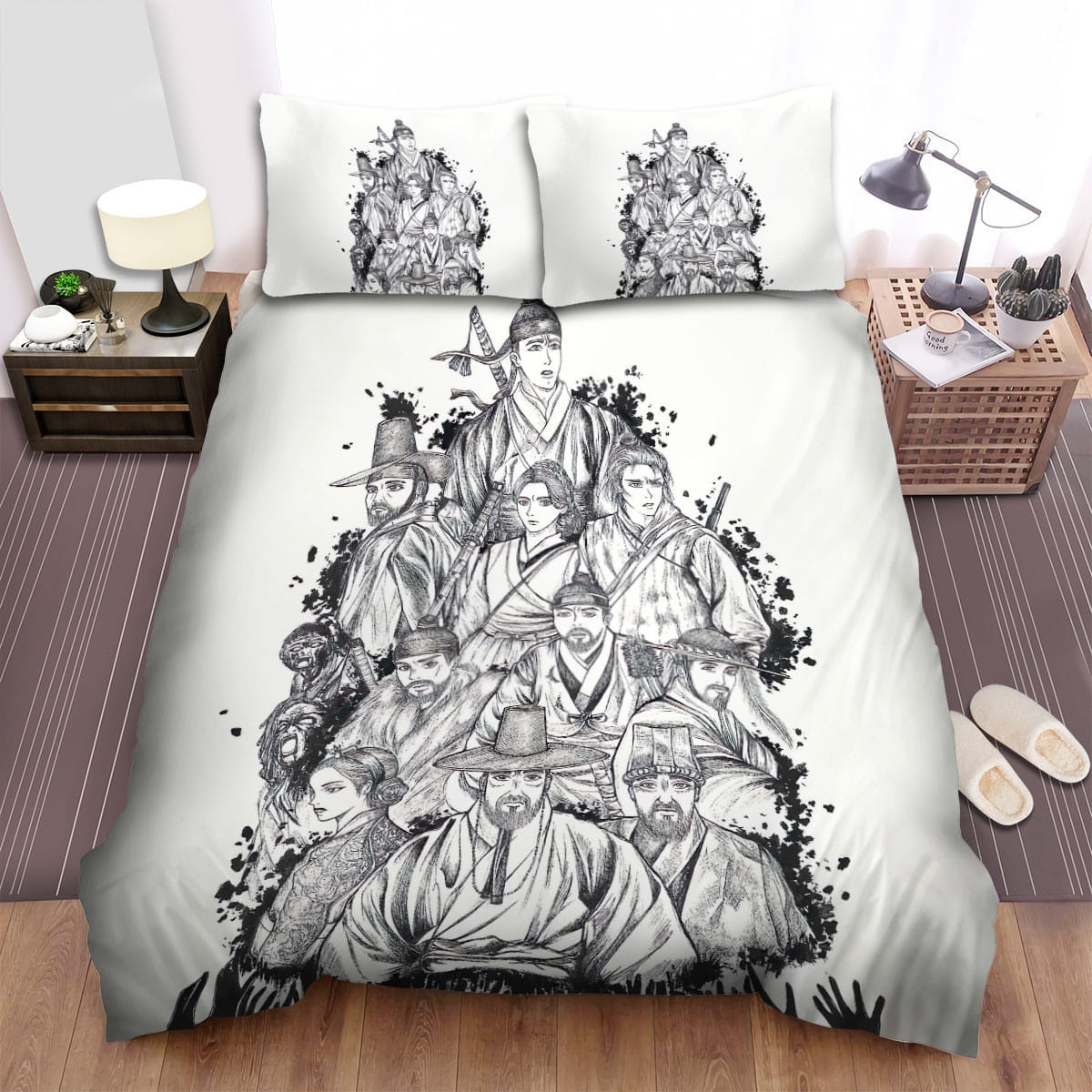 Kingdom Characters Art Bedding Sets Duvet Cover, Flatsheet, Pillowcases Perfect Gift For Fans