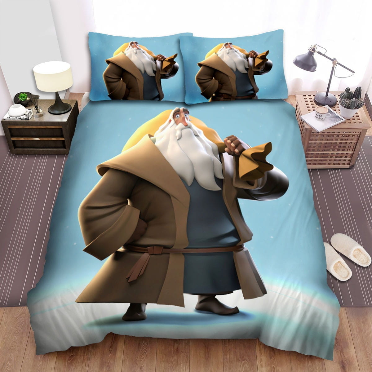 Klaus 3D Digital Art Bedding Sets Duvet Cover, Flatsheet, Pillowcases Perfect Gift For Fans