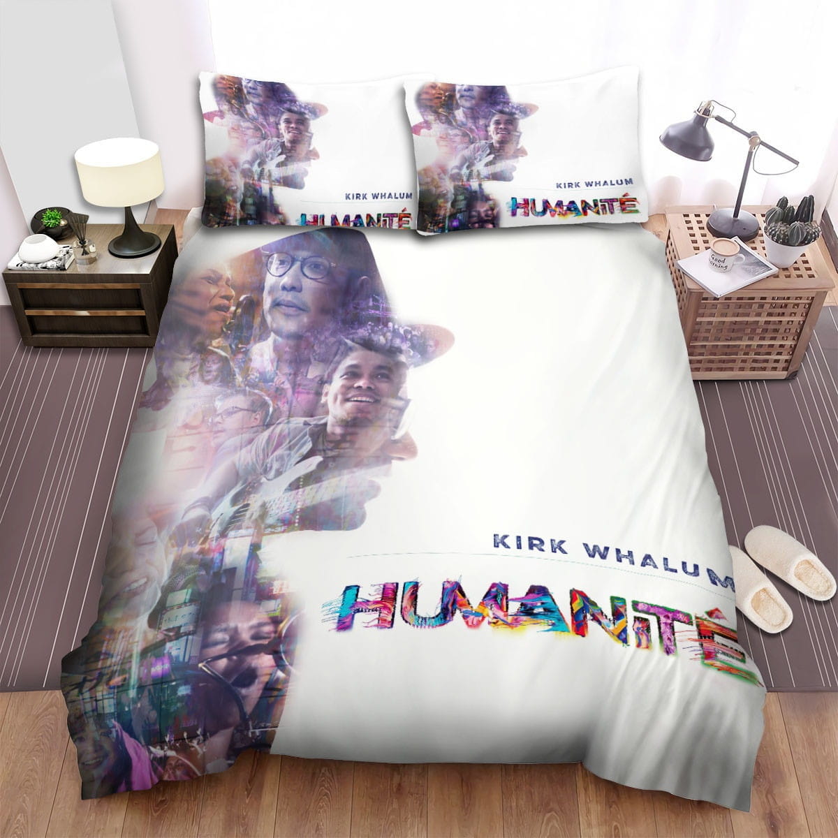 Kirk Whalum Humanite Bedding Sets Duvet Cover, Flatsheet, Pillowcases For Every Bedroom