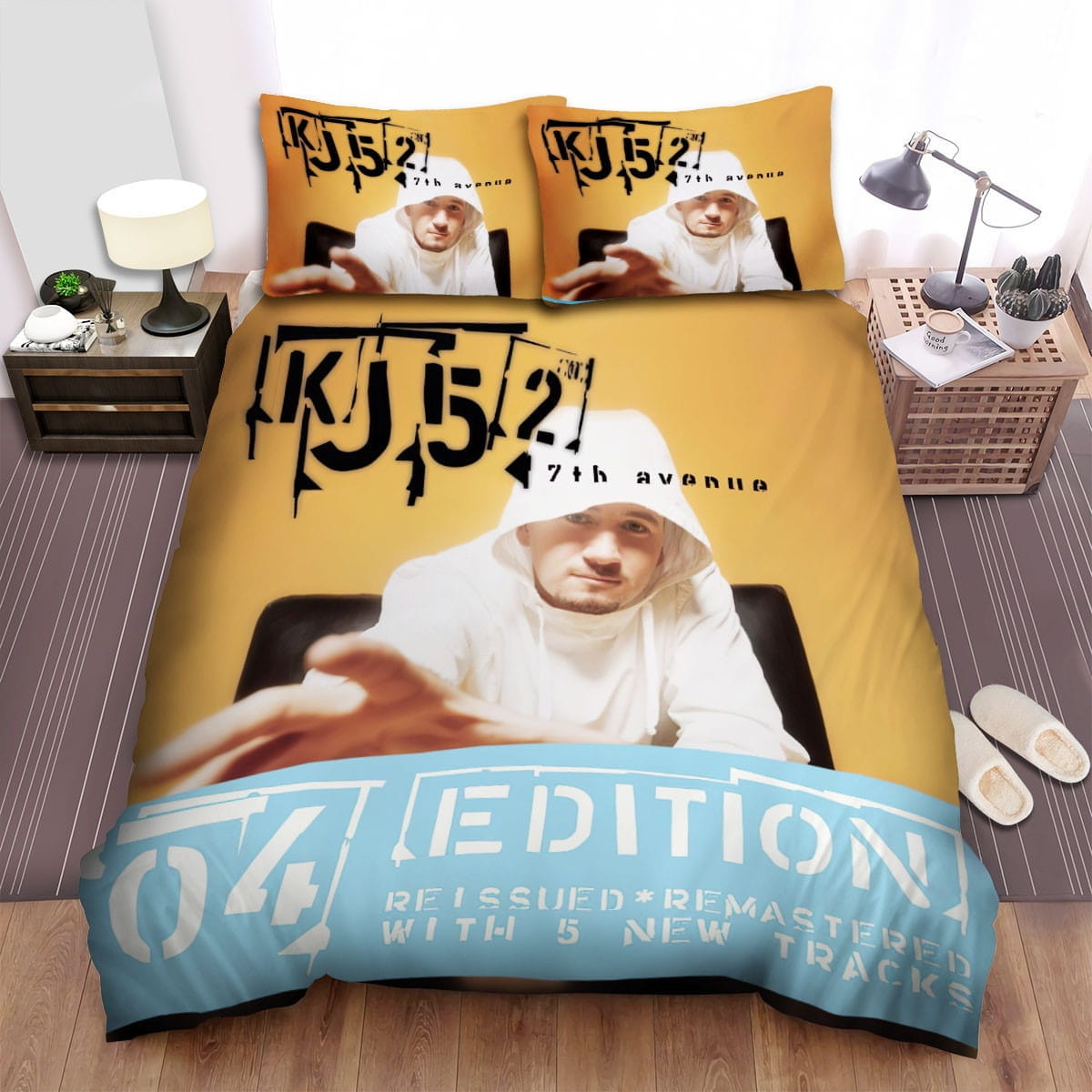 Kj-52 7th Avenue Bedding Sets, Flatsheet Gift For Wife, Husband, Besties