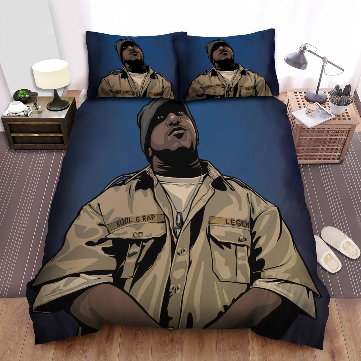 Kool G Rap Bedding Sets, Flatsheet Gift For Wife, Husband, Besties