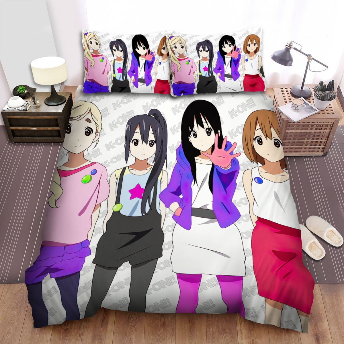 K-On When They Are Mature Bedding Sets, Flatsheet Gift For Christmas, Thanksgiving, Halloween