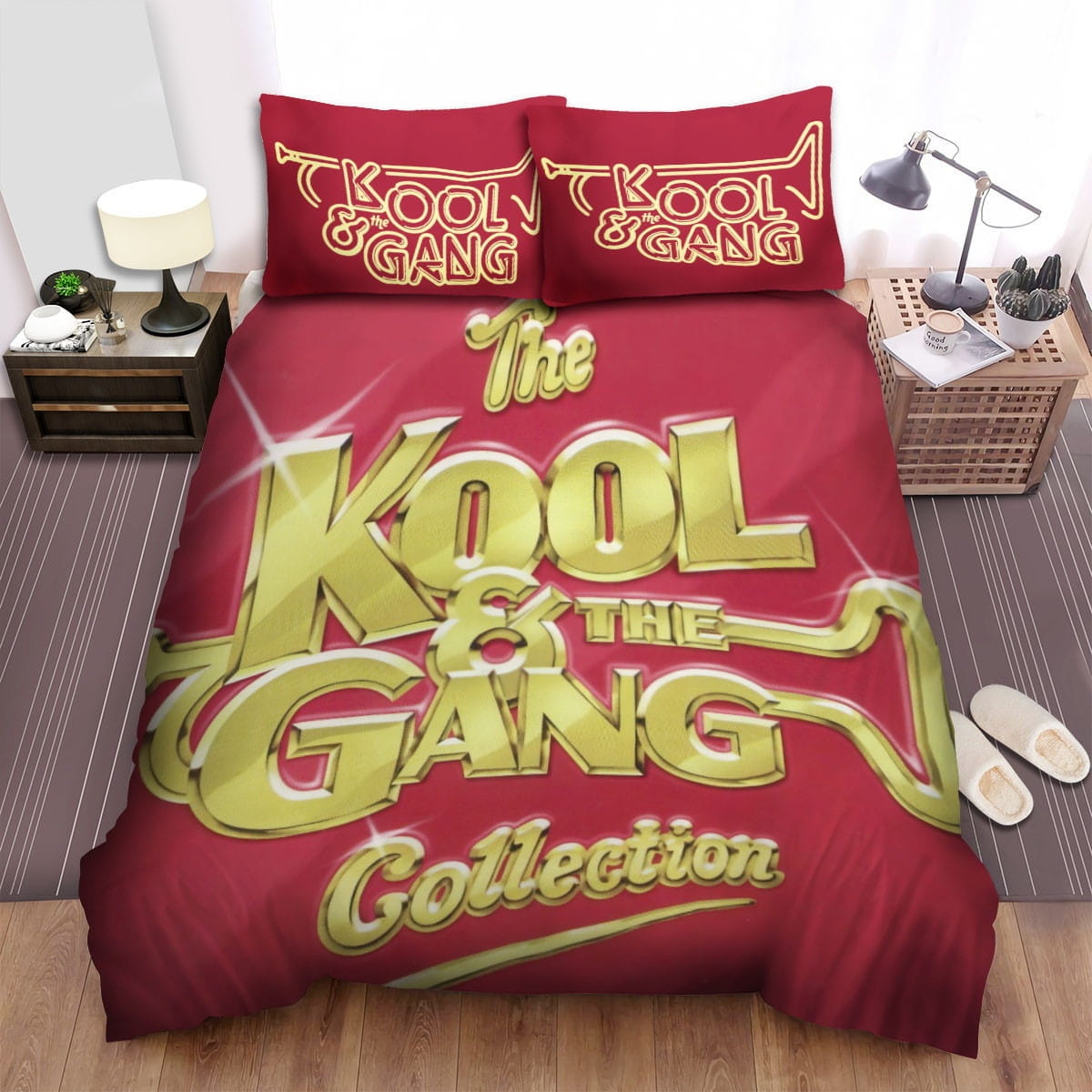 Kool & The Gang Logo Bedding Set, Gift For Christmas, Birthday, Thanksgiving