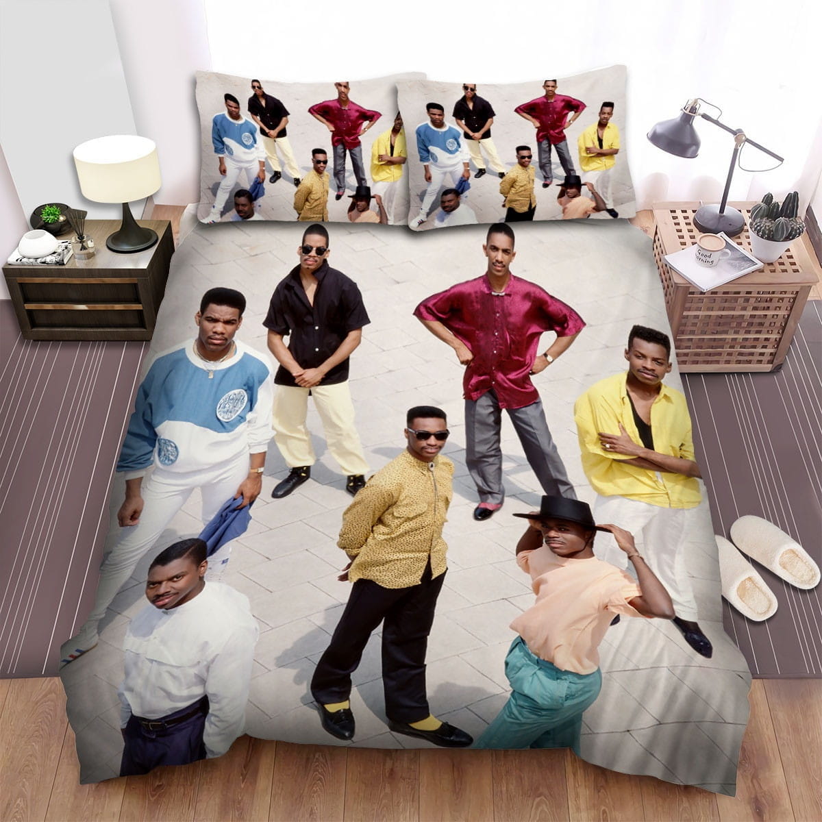 Kool & The Gang Photoshoot Bedding Sets Duvet Cover, Flatsheet, Pillowcases For Every Bedroom