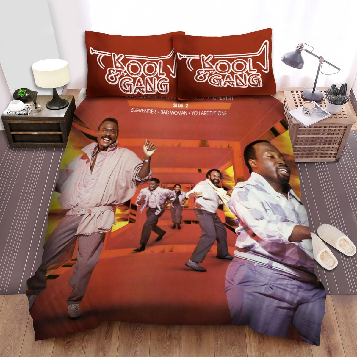 Kool & The Gang Emergency Decorative Bedding Sets with Duvet Cover, Flatsheet, Pillowcases