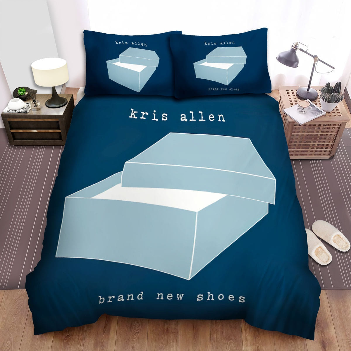 Kris Allen Brand New Shoes Bedding Sets, Flatsheet Gift For Wife, Husband, Besties