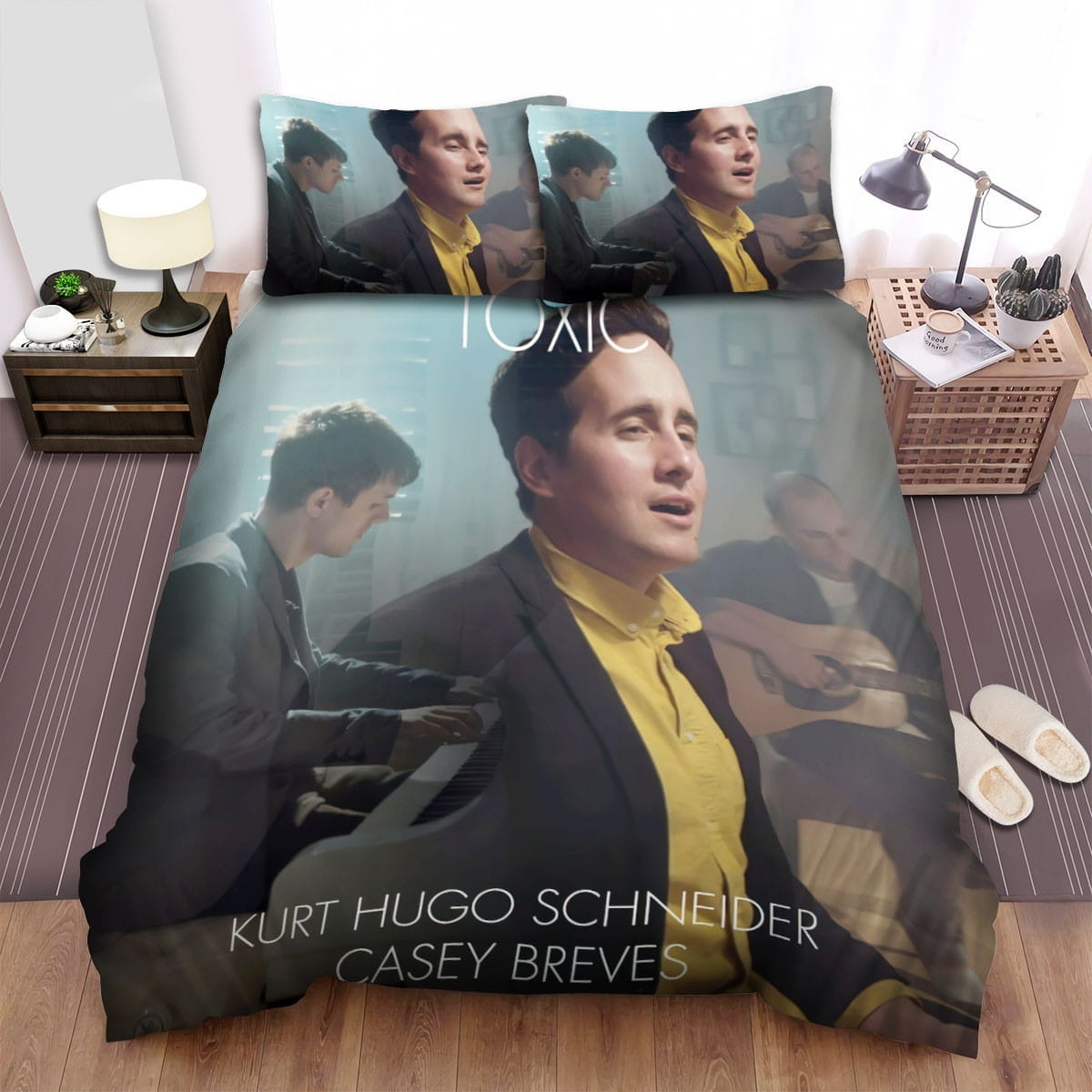 Kurt Hugo Schneider Toxic Bedding Set, Gift For Christmas, Birthday, Thanksgiving
