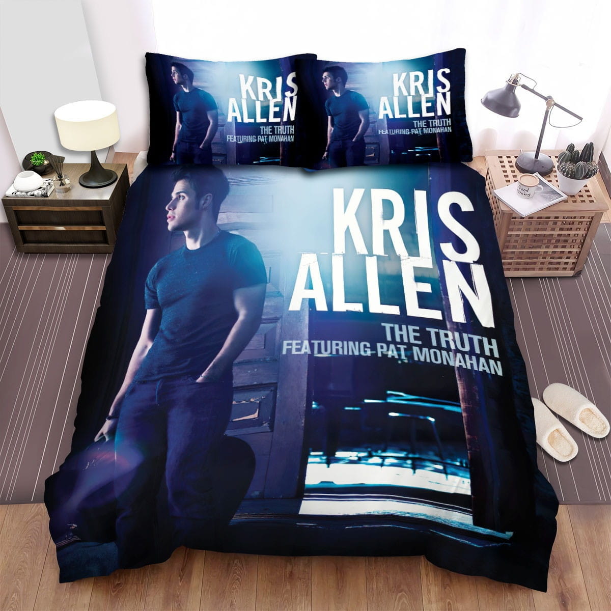 Kris Allen The Truth Decorative Bedding Sets with Duvet Cover, Flatsheet, Pillowcases