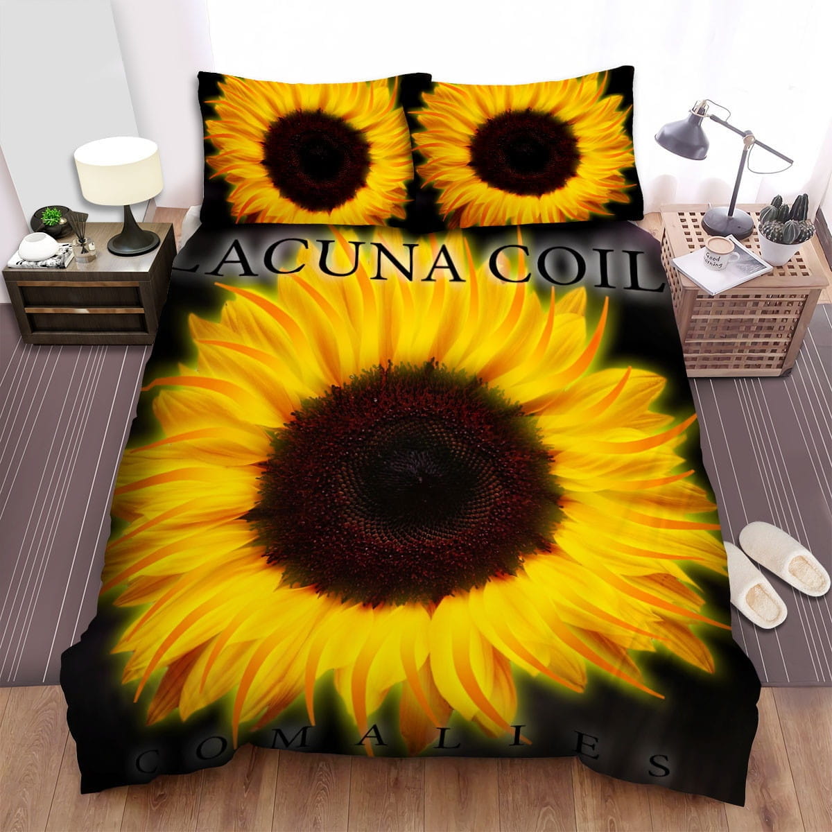Lacuna Coil Comalies Color Bedding Sets Duvet Cover, Flatsheet, Pillowcases Perfect Gift For Fans