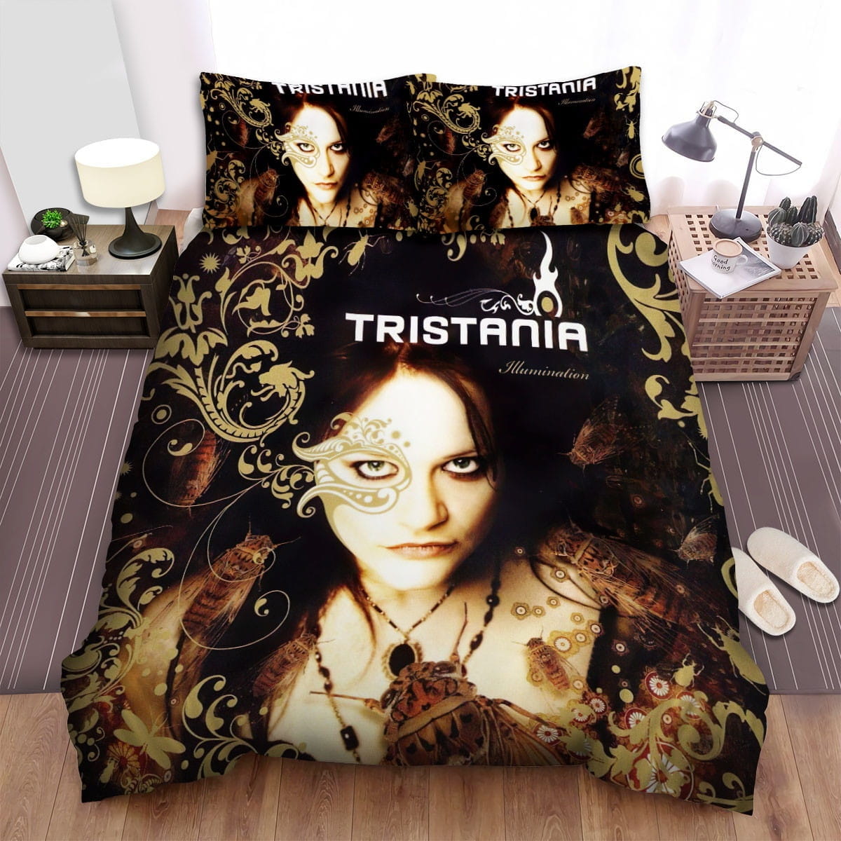 Lacuna Coil Tristania Bedding Sets Duvet Cover, Flatsheet, Pillowcases For Every Bedroom