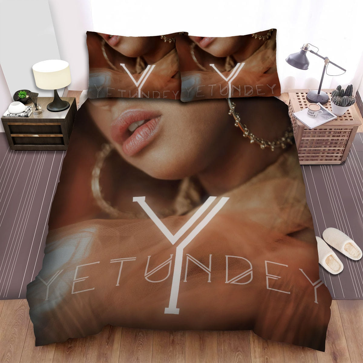 Lady Leshurr Yetundey Bedding Sets Duvet Cover, Flatsheet, Pillowcase For Your Lover