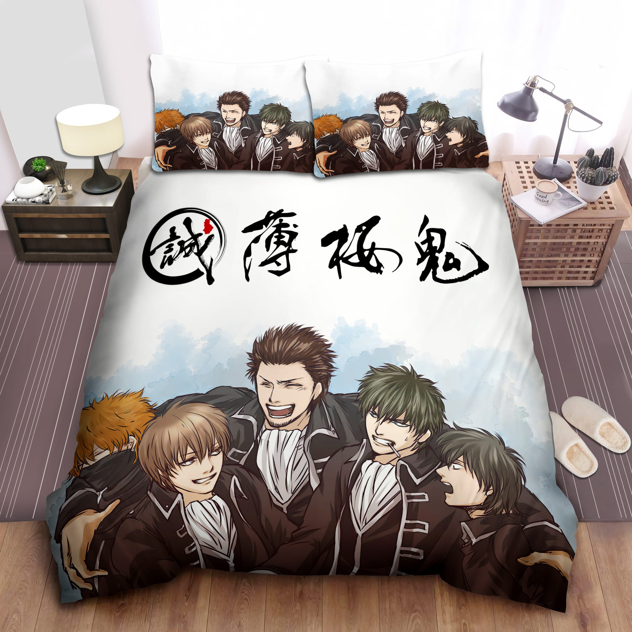 Laughing Kondo Isao Bedding Set, Gift For Christmas, Birthday, Thanksgiving