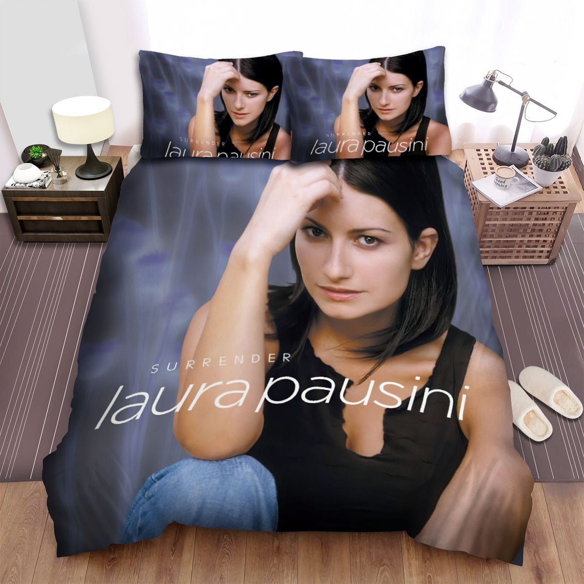 Laura Pausini Looking Bedding Sets Duvet Cover, Flatsheet, Pillowcases For Every Bedroom