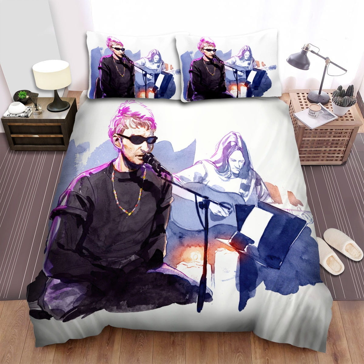 Layne Staley Passion Bedding Sets, Flatsheet Gift For Wife, Husband, Besties