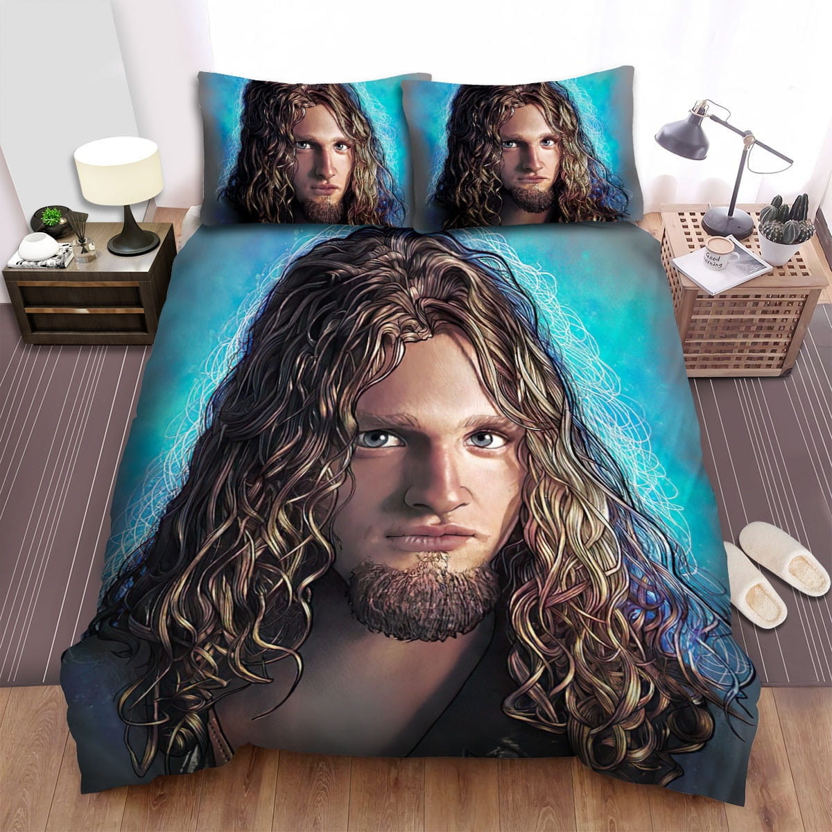 Layne Staley Art Bedding Sets Duvet Cover, Flatsheet, Pillowcases Perfect Gift For Fans