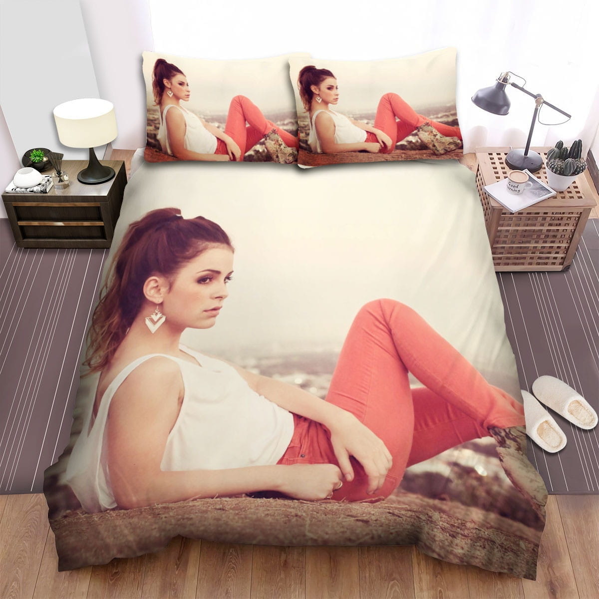Lena Meyer-Landrut So Deep Bedding Sets Duvet Cover, Flatsheet, Pillowcase For Your Lover