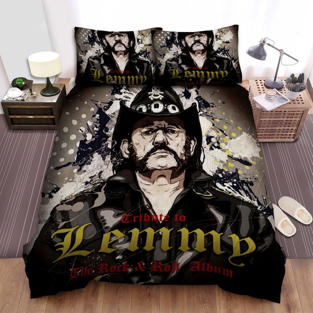 Lemmy Music Limited Bedding Set, Gift For Christmas, Birthday, Thanksgiving