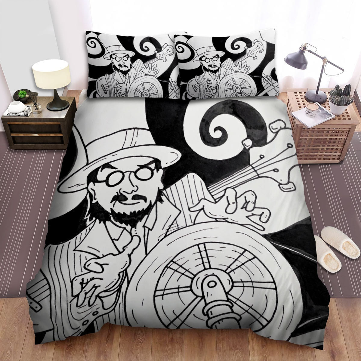 Les Claypool Ship Bedding Sets Duvet Cover, Flatsheet, Pillowcase For Your Lover