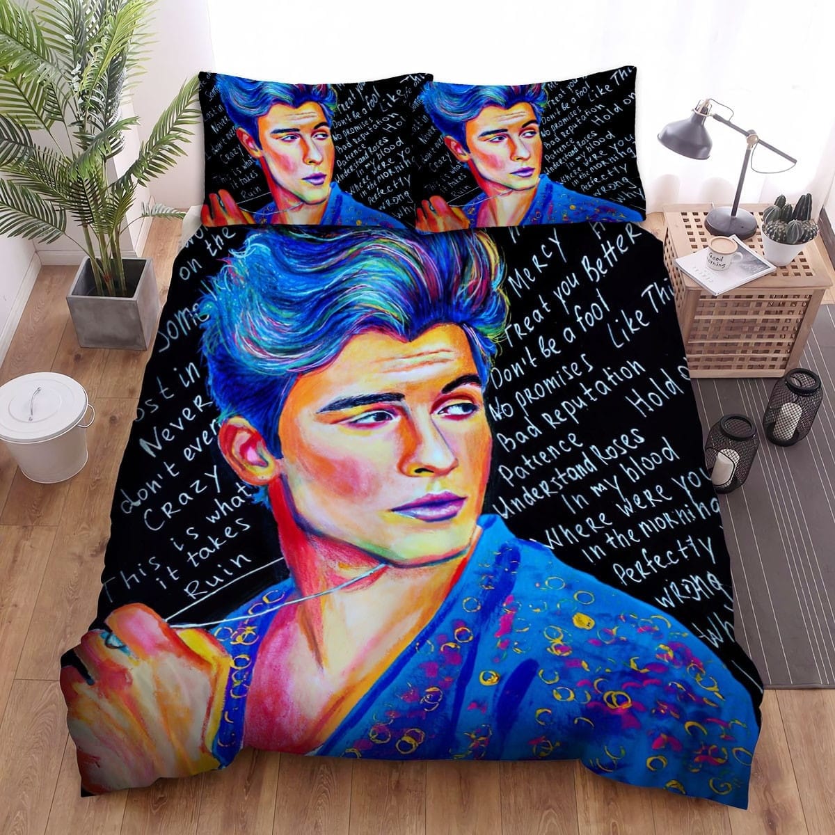 Life On The Road Lyric Bedding Sets, Flatsheet Gift For Wife, Husband, Besties