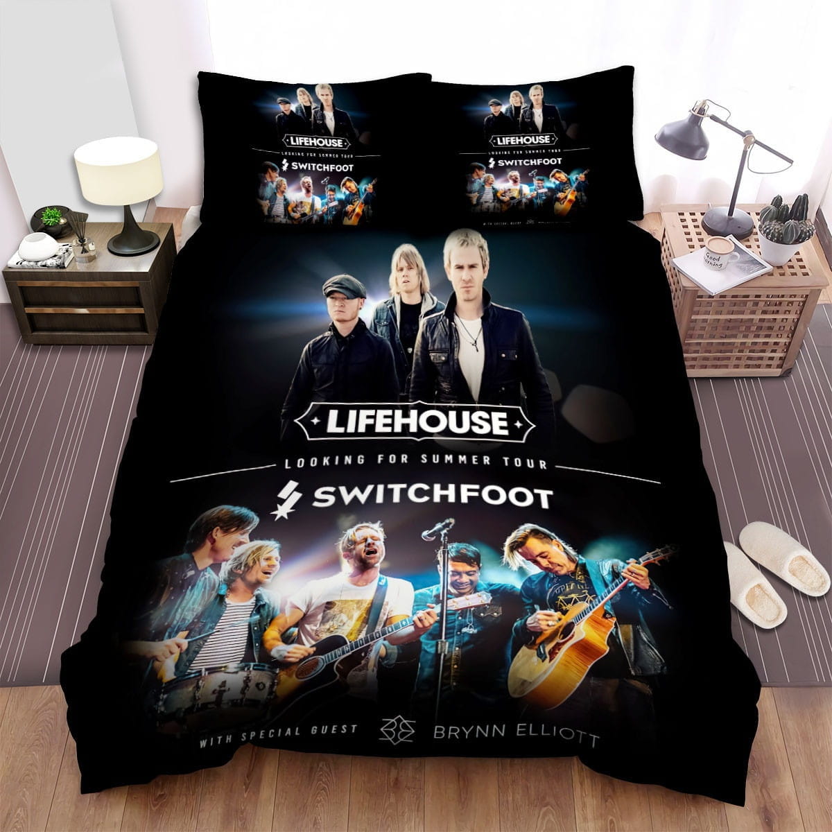 Lifehouse Switchfoot Bedding Sets, Flatsheet Gift For Wife, Husband, Besties