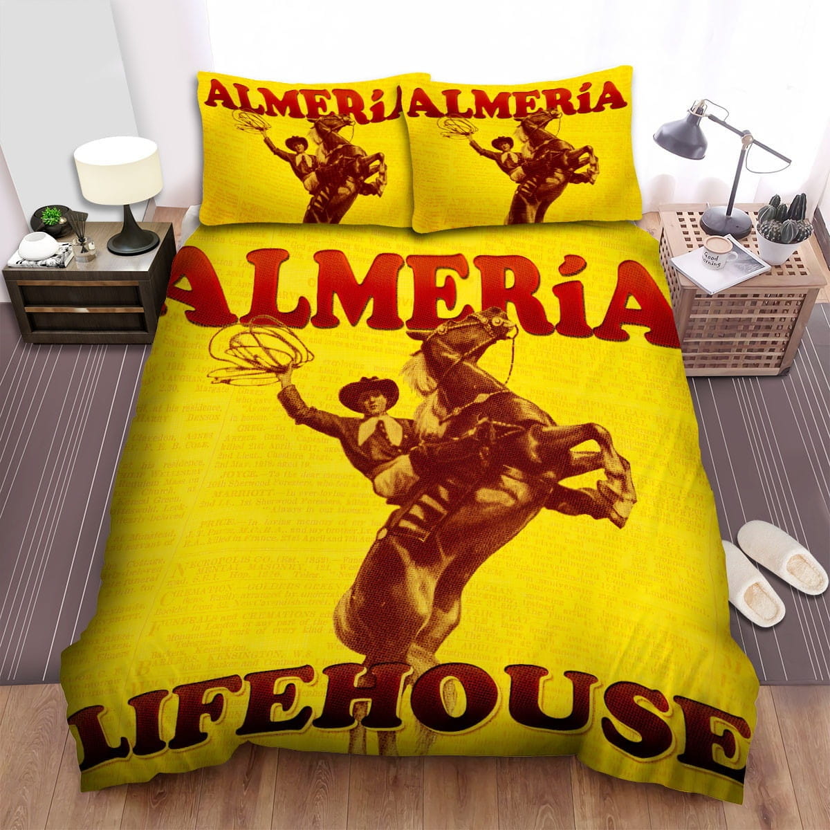 Lifehouse Almeria Cover Bedding Sets Duvet Cover, Flatsheet, Pillowcase For Your Lover