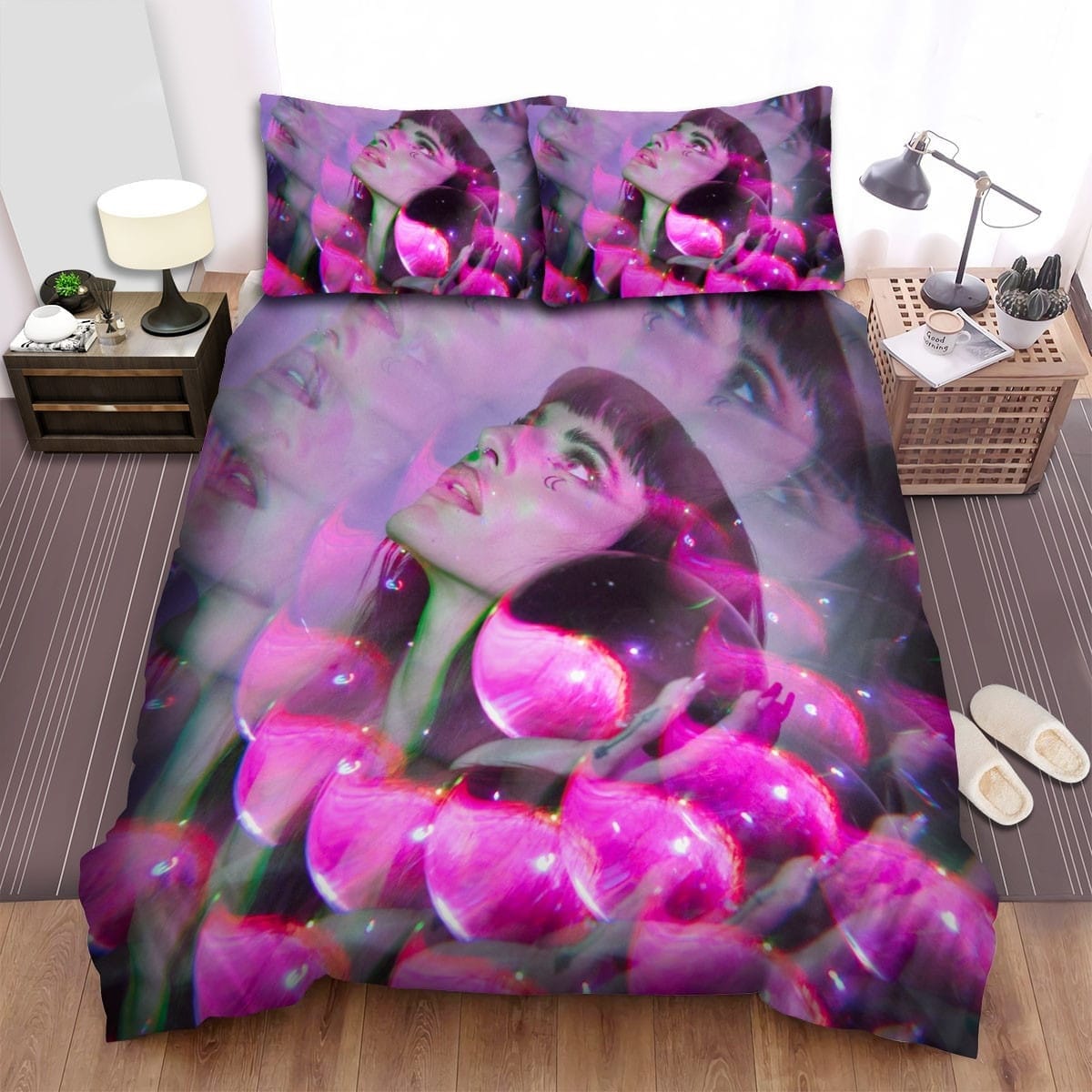 Lilith Balloon Bedding Sets Duvet Cover, Flatsheet, Pillowcase For Your Lover