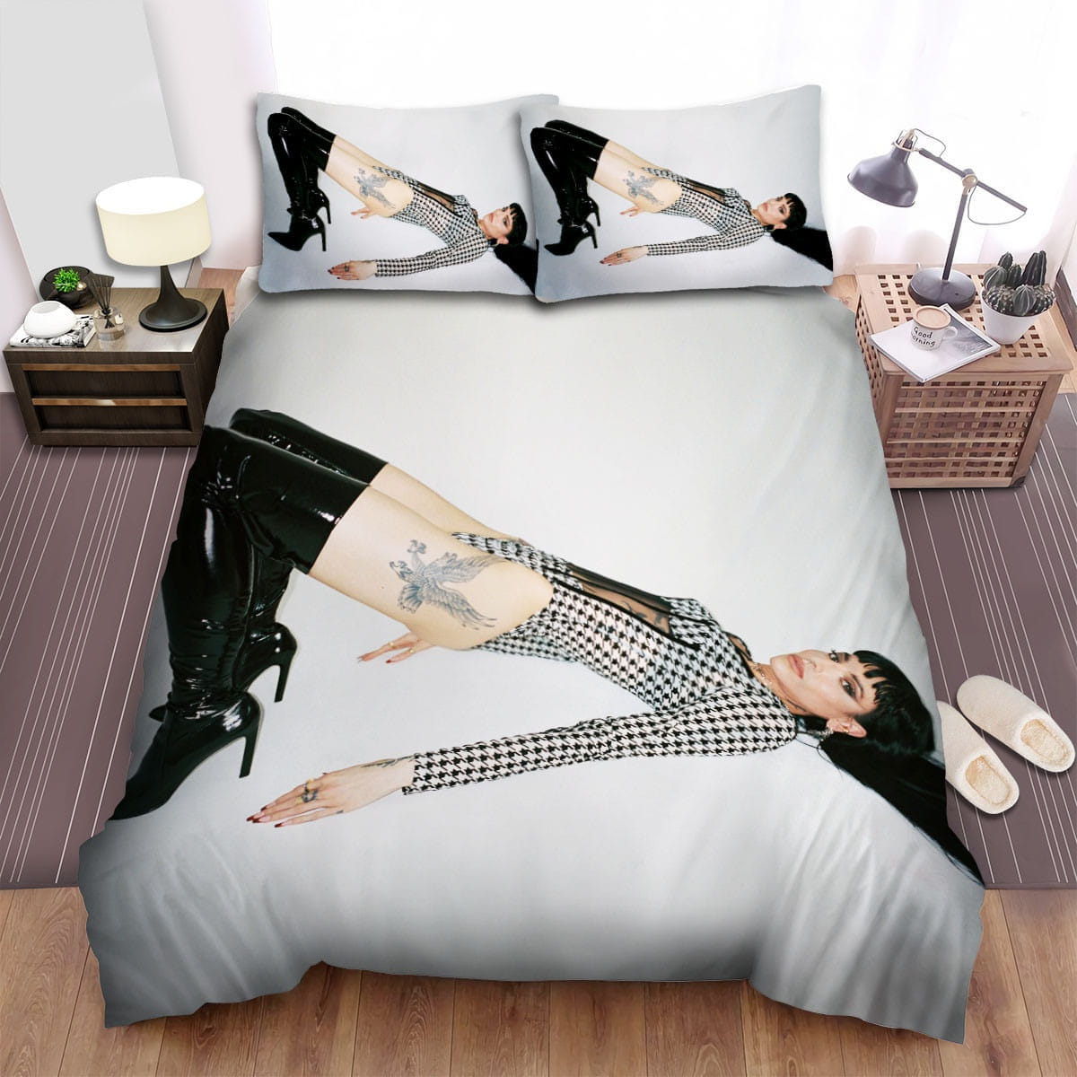 Lilith Lie Decorative Bedding Sets with Duvet Cover, Flatsheet, Pillowcases
