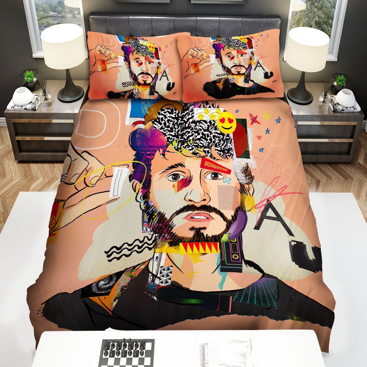 Lil Dicky Bedding Sets Duvet Cover, Flatsheet, Pillowcases Perfect Gift For Fans