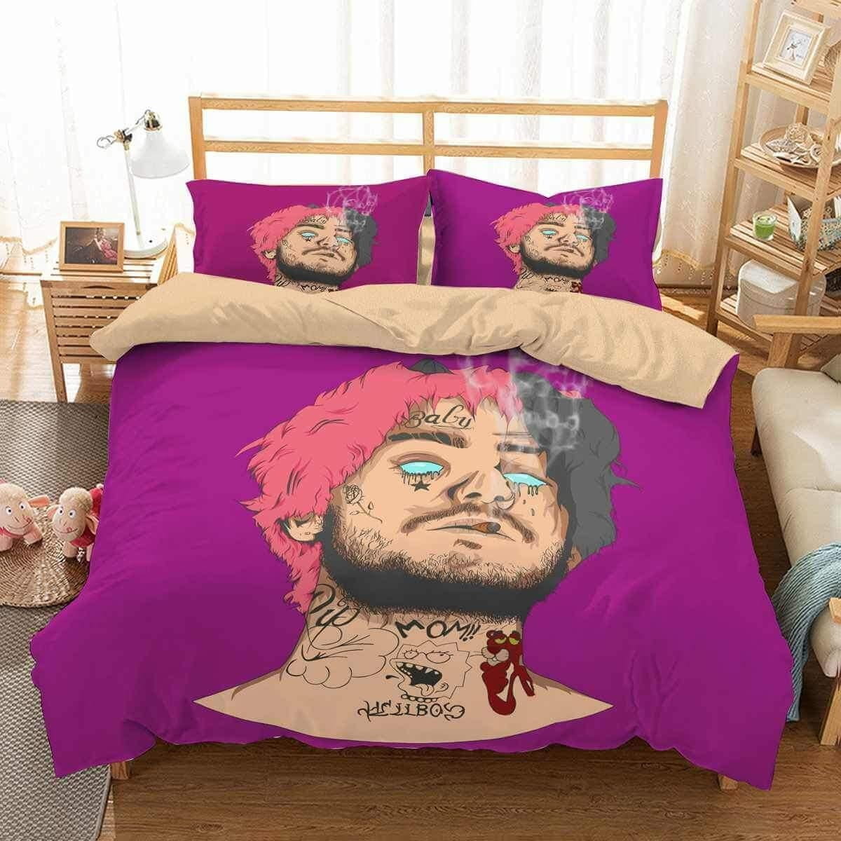 Lil Peep Bedding Sets Duvet Cover, Flatsheet, Pillowcases For Every Bedroom
