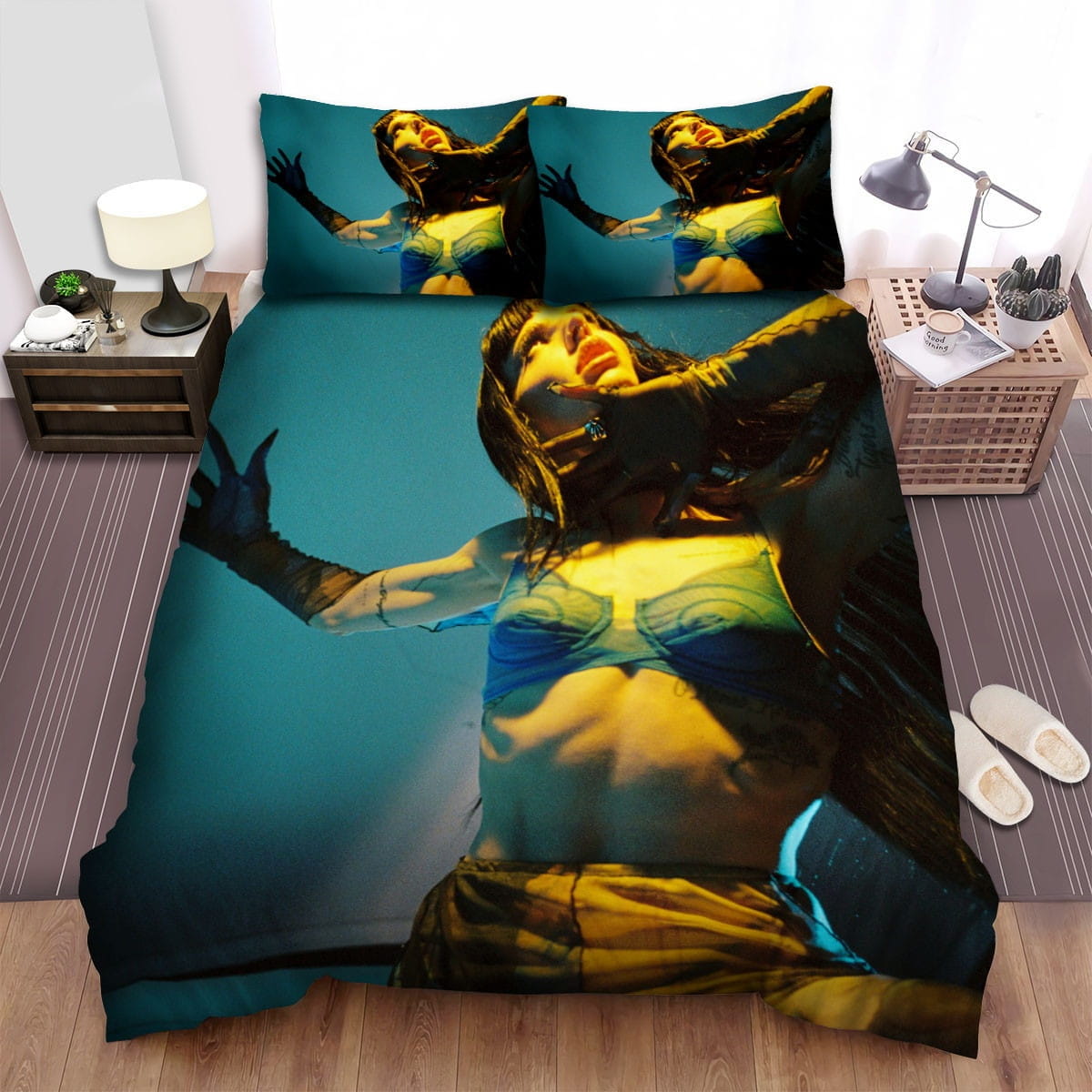 Lilith Peculiar Decorative Bedding Sets with Duvet Cover, Flatsheet, Pillowcases
