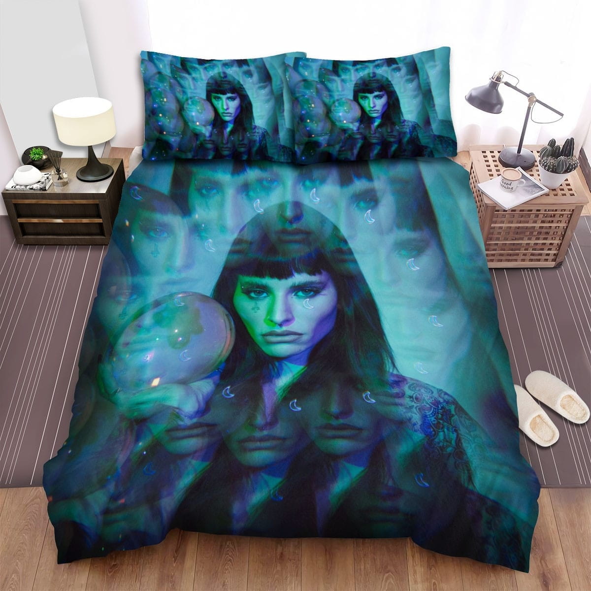 Lilith Savage Bedding Sets, Flatsheet Gift For Christmas, Thanksgiving, Halloween
