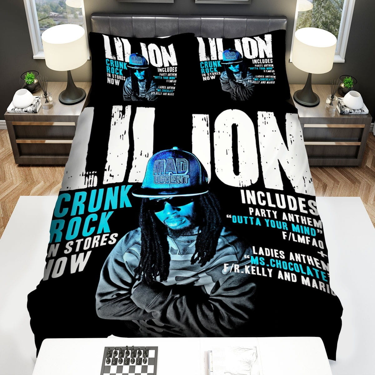 Lil Jon Bedding Sets, Flatsheet Gift For Christmas, Thanksgiving, Halloween