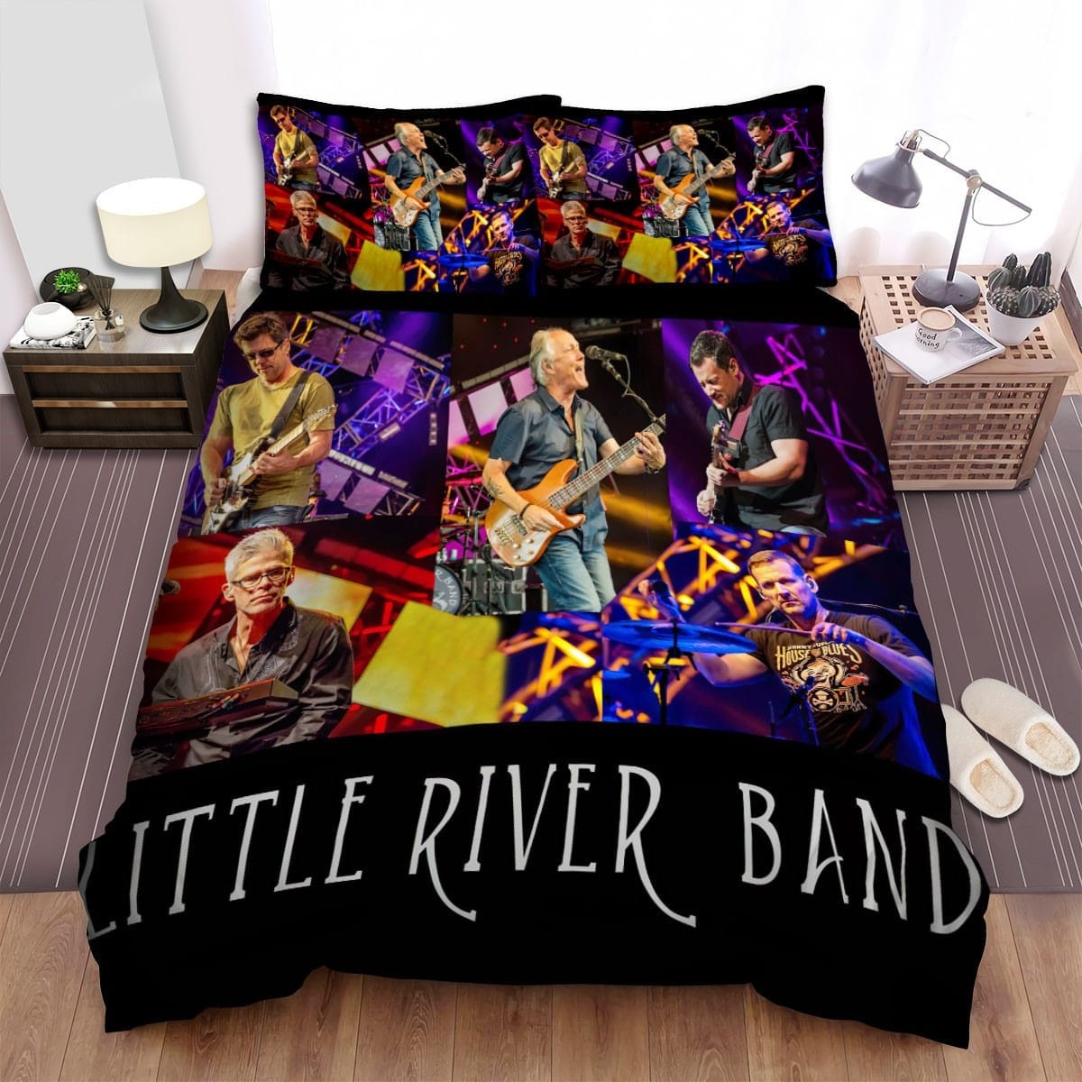 Little River Band Bedding Sets Duvet Cover, Flatsheet, Pillowcases Perfect Gift For Fans