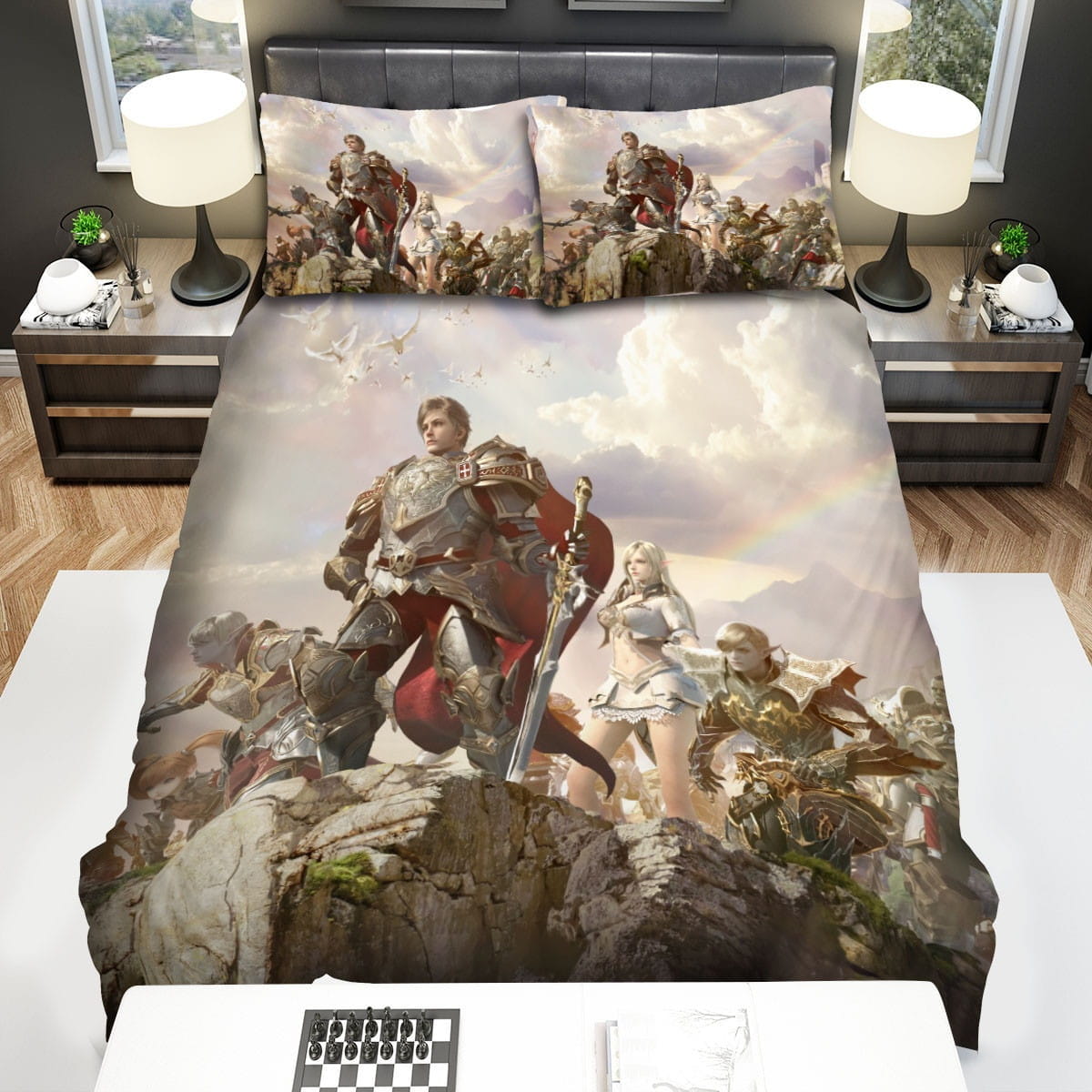 Lineage 2 Revolution Bedding Set, Gift For Christmas, Birthday, Thanksgiving
