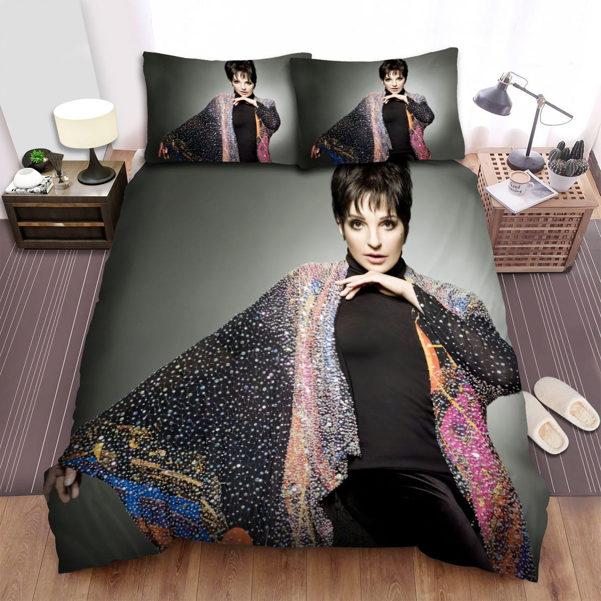 Liza Minnelli Bedding Sets Duvet Cover, Flatsheet, Pillowcases For Every Bedroom