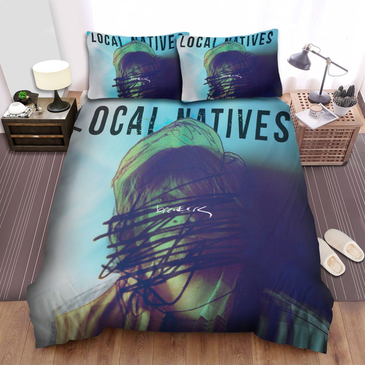 Local Natives Breakers Bedding Sets Duvet Cover, Flatsheet, Pillowcases Perfect Gift For Fans