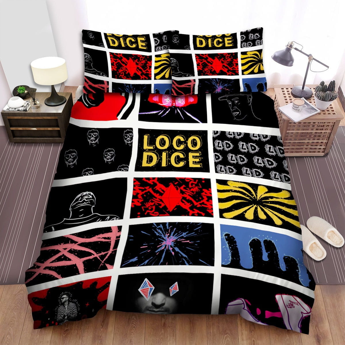 Loco Dice Bedding Sets Duvet Cover, Flatsheet, Pillowcase For Your Lover