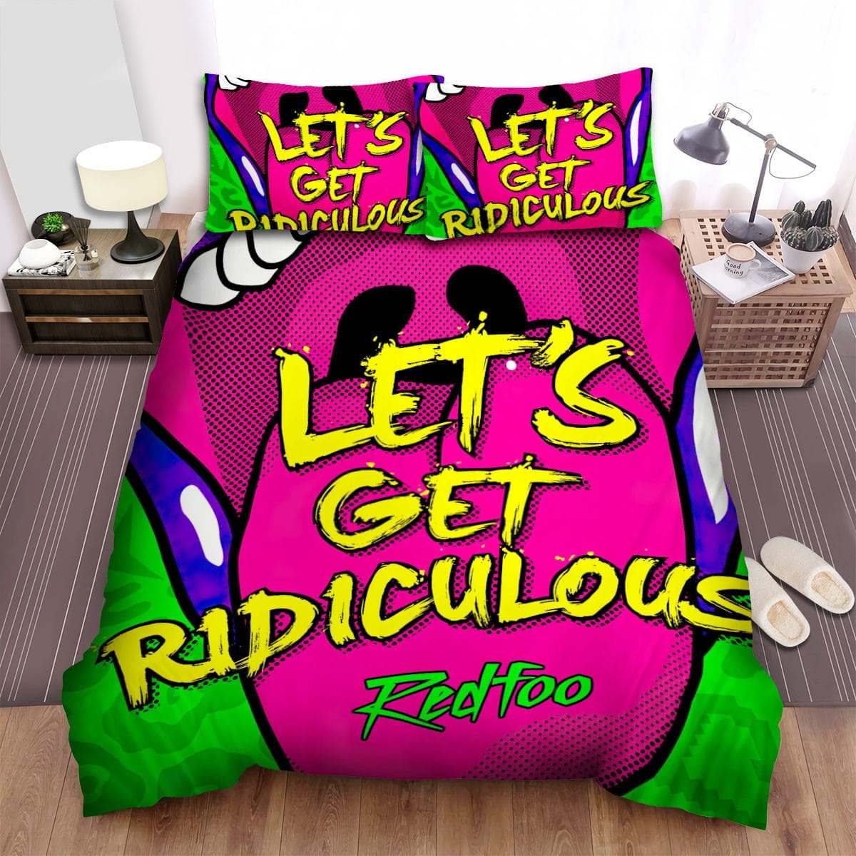Lmfao Lets Get Ridiculous Bedding Sets, Flatsheet Gift For Wife, Husband, Besties