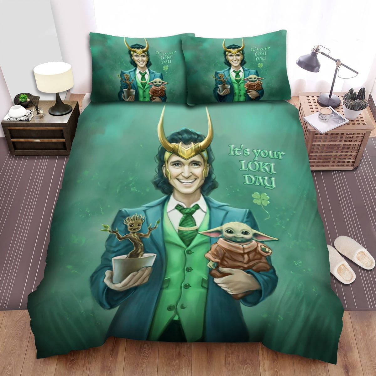 Loki (2021- ) The Loki Day Bedding Sets, Flatsheet Gift For Christmas, Thanksgiving, Halloween