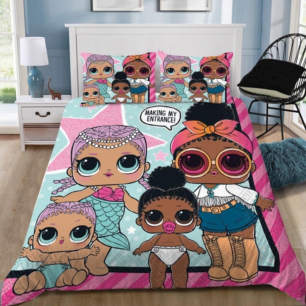 L.O.L Surprise Bedding Set, Gift For Christmas, Birthday, Thanksgiving