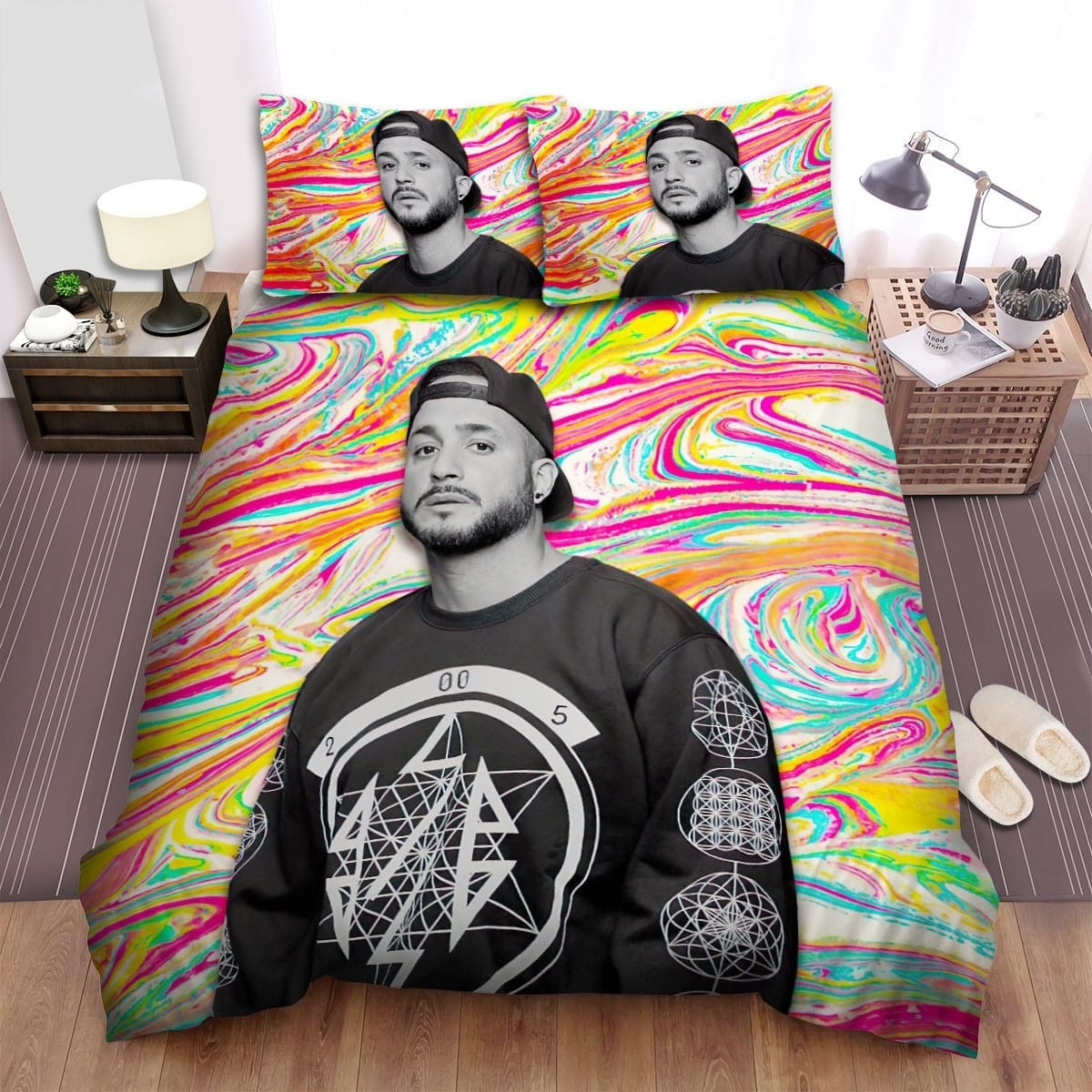 Loco Dice Bedding Sets, Flatsheet Gift For Wife, Husband, Besties
